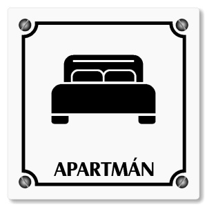 Apartmán, 100x100mm, bílá, Kansas
